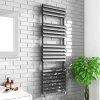 Monza 500 x 1500mm Venetian Style Anthracite Designer Towel Rail -Cheap Bathroom Heating Store MZV515ANT p