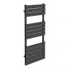 Milan Heated Towel Rail H1200mm x W490mm Anthracite -Cheap Bathroom Heating Store Milan Heated Towel Rail H1200mm x W490mm Anthracite n p