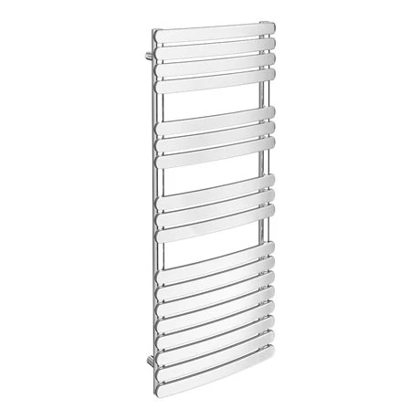 Murano Curved Heated Towel Rail H1200mm x W490mm Chrome 3 Murano Curved Heated Towel Rail H1200mm x W490mm Chrome