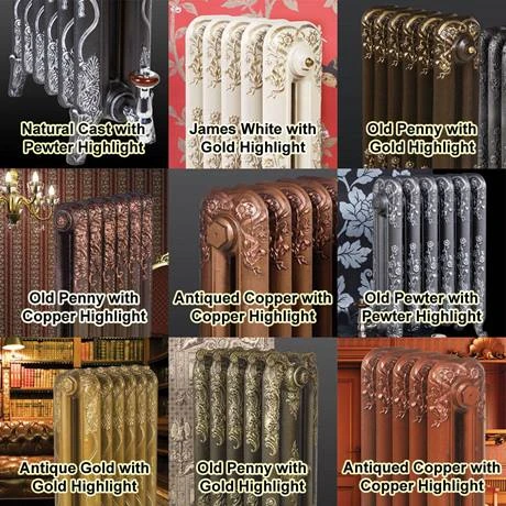 Paladin Shaftsbury 740mm High 7 Section Electric Cast Iron Radiator with 2000w Heating Element 7 Paladin Shaftsbury 740mm High 7 Section Electric Cast Iron Radiator with 2000w Heating Element - Image 5