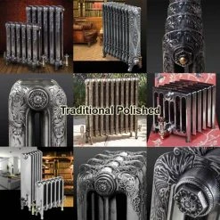 Paladin Shaftsbury 740mm High 7 Section Electric Cast Iron Radiator with 2000w Heating Element 13 Paladin Shaftsbury 740mm High 7 Section Electric Cast Iron Radiator with 2000w Heating Element -Cheap Bathroom Heating Store Paladin Traditional Polished 460 4