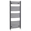 Nuie - Curved Ladder Towel Rail 500 x 1150mm - Anthracite - MTY104 -Cheap Bathroom Heating Store Premier Curved Ladder Towel Rail 500 x 1150mm Anthracite MTY104 prod