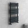 Milan Heated Towel Rail 840mm x 500mm Anthracite -Cheap Bathroom Heating Store RAD13A prod01