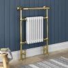 Chatsworth Savoy Vintage Gold Traditional Heated Towel Rail Radiator -Cheap Bathroom Heating Store SAVGD9 n p