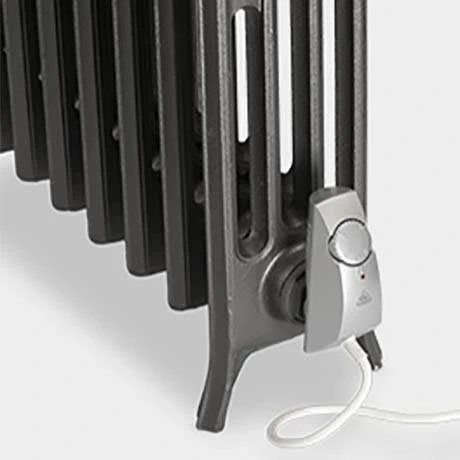 Paladin Shaftsbury 740mm High 7 Section Electric Cast Iron Radiator with 2000w Heating Element 4 Paladin Shaftsbury 740mm High 7 Section Electric Cast Iron Radiator with 2000w Heating Element - Image 2