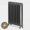 Paladin Sloane 750mm High 9 Section Electric Cast Iron Radiator with 2000w Heating Element 1 Paladin Sloane 750mm High 9 Section Electric Cast Iron Radiator with 2000w Heating Element -Cheap Bathroom Heating Store SLO757PB2000W P