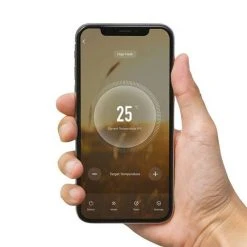 TCP Smart 500W Black 800 x 500mm Wi-Fi Energy Saving Electric Only Towel Radiator -Cheap Bathroom Heating Store SMATOWRAD80500W D4 460