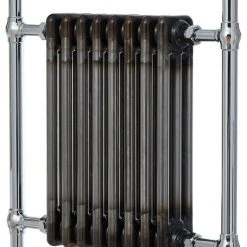 Chatsworth Savoy Raw Metal (Lacquered) Traditional Heated Towel Rail -Cheap Bathroom Heating Store TR9RM d4 460