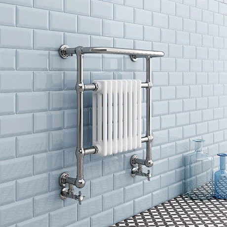 Marsden Traditional 740 x 675mm Wall Hung Towel Rail Radiator 3 Marsden Traditional 740 x 675mm Wall Hung Towel Rail Radiator