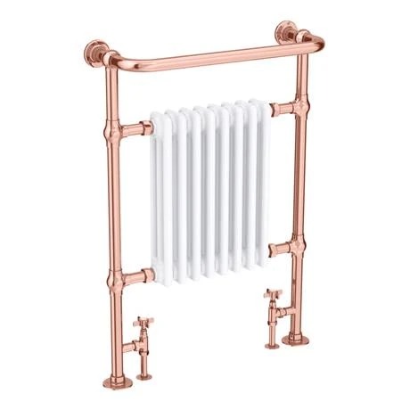 Chatsworth Savoy Rose Gold Traditional Heated Towel Rail Radiator 4 Chatsworth Savoy Rose Gold Traditional Heated Towel Rail Radiator - Image 2