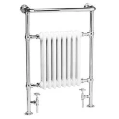 Hudson Reed Traditional Marquis Heated Towel Rail - Chrome - HT302