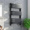 Venice Anthracite 800 x 500 Designer D-Shaped Heated Towel Rail 1 Venice Anthracite 800 x 500 Designer D-Shaped Heated Towel Rail -Cheap Bathroom Heating Store VD26ANT p