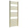 Venice Giro Heated Towel Rail - Brushed Brass (1188 x 500mm) -Cheap Bathroom Heating Store VGTR125BB p