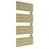 Venice Pannello Offset Heated Towel Rail - Brushed Brass (1130 x 500mm) -Cheap Bathroom Heating Store VPTR115BB p