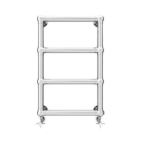Chatsworth Traditional 748 x 498mm Chrome Heated Towel Rail 5 Chatsworth Traditional 748 x 498mm Chrome Heated Towel Rail - Image 3