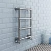 Chatsworth Traditional 748 x 498mm Chrome Heated Towel Rail