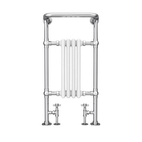 Mayfair Traditional Chrome Heated Towel Rail H965mm x W495mm 4 Mayfair Traditional Chrome Heated Towel Rail H965mm x W495mm - Image 2