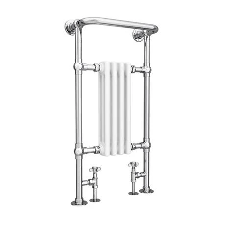 Mayfair Traditional Chrome Heated Towel Rail H965mm x W495mm 5 Mayfair Traditional Chrome Heated Towel Rail H965mm x W495mm - Image 3