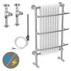 Yale Traditional Wall Hung Towel Rail Radiator (inc. Valves + Electric Heating Kit) 1 Yale Traditional Wall Hung Towel Rail Radiator (inc. Valves + Electric Heating Kit) -Cheap Bathroom Heating Store Yale Traditional Wall Hung Towel Rail Radiator Inc Valves p